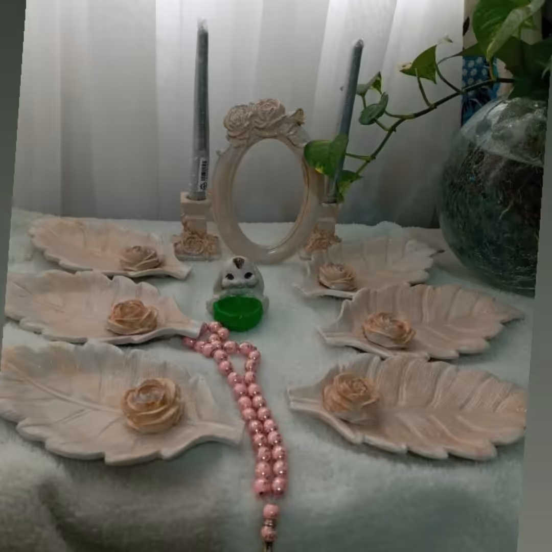 هفت سین طرح برگ 9پارچه طرح جدید