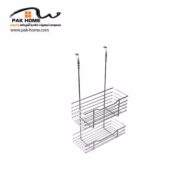 سبد شوینده پشت درب آویز کروم آدلان A215