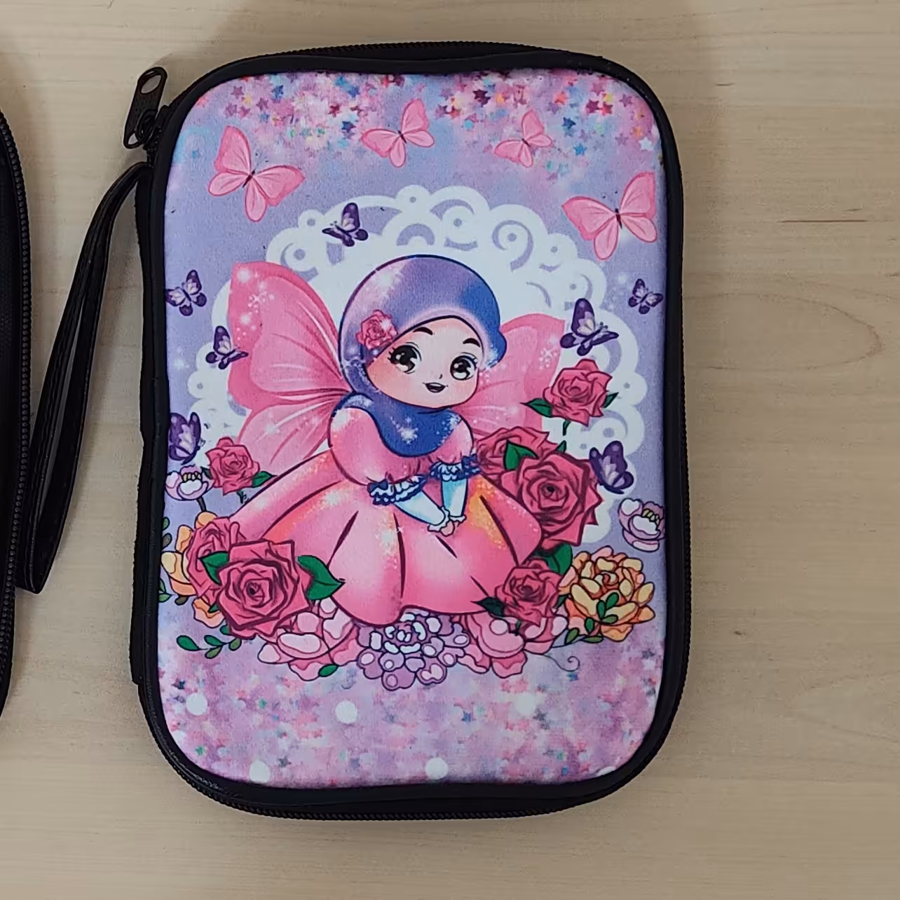 جامدادی کتابی جنس مخمل طرح فرشته 