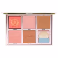 پالت رژگونه، برنزر و هایلایتر بنفیت مدل چیک لیدرز صورتی BENEFIT Cheekleaders Pink