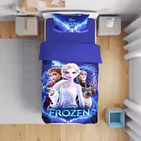 روتختی یک نفره آلوئه ورا لومانا 4تکه طرح Frozen
