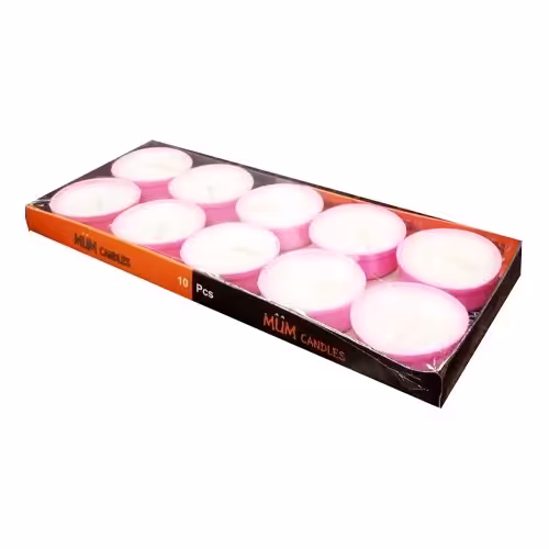 شمع گرد 10 تایی وارمر