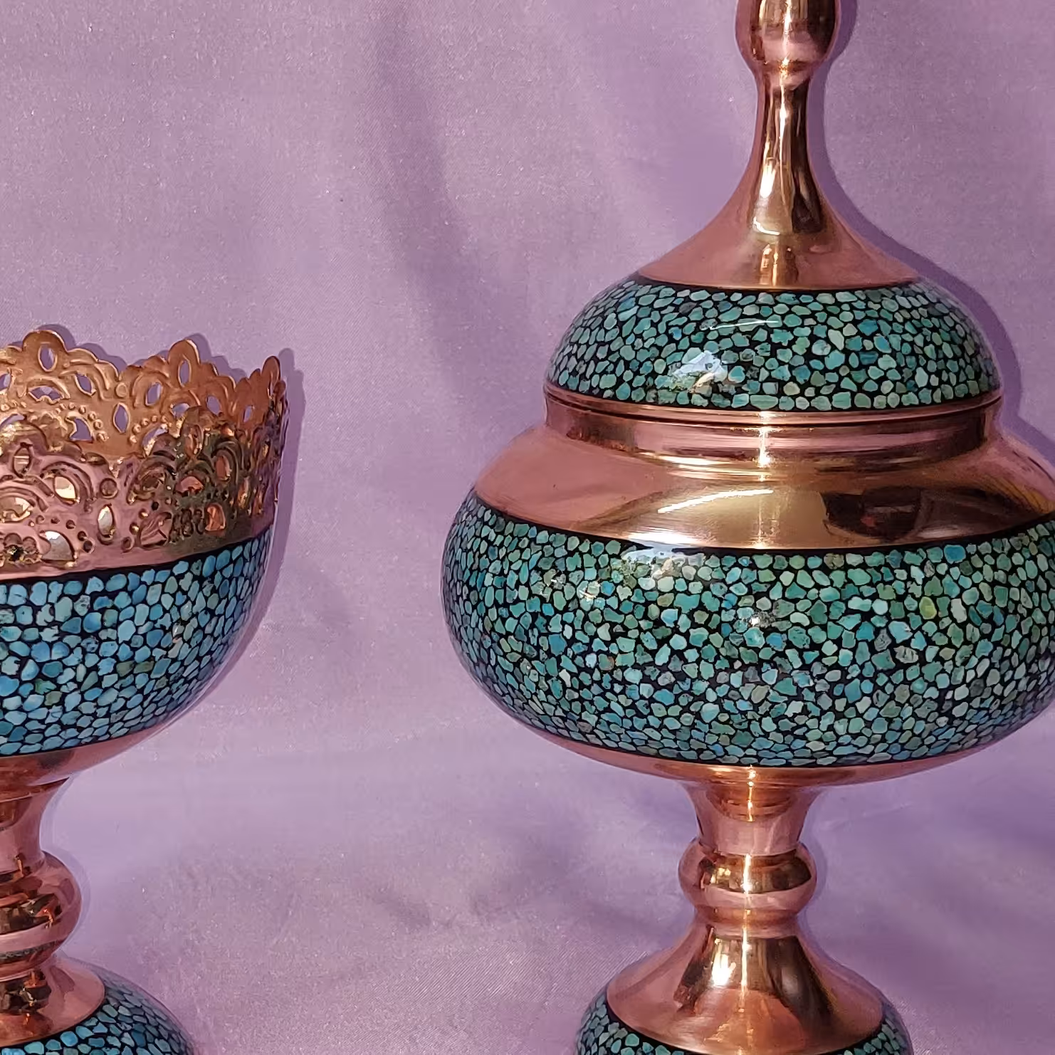 شکلات خوری پایه دار ارتفاع 27 قطر دهنه 10