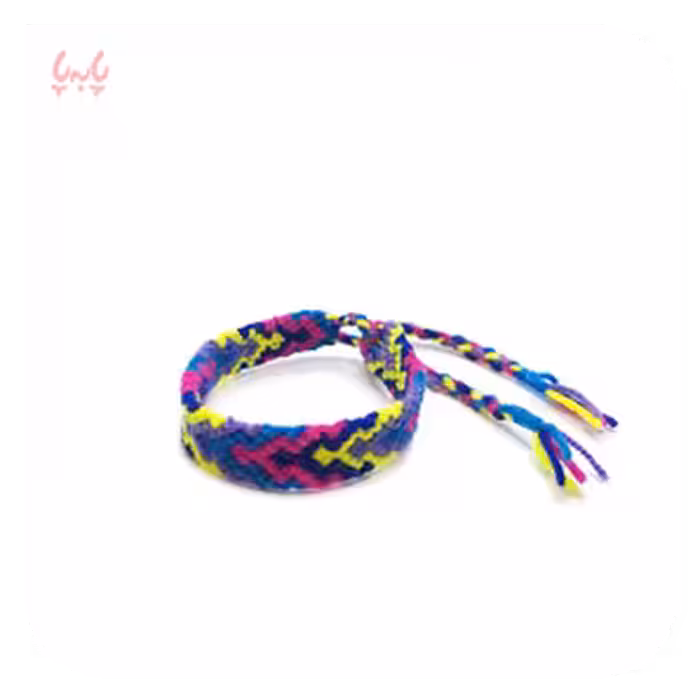 دستبند دوستی صورتی سورمه ای