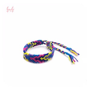 دستبند دوستی صورتی سورمه ای