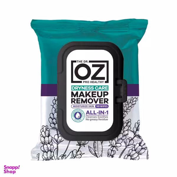 دستمال مرطوب دکتر آز (Dr Oz) مدل DRYNESS Care بسته 50 عددی