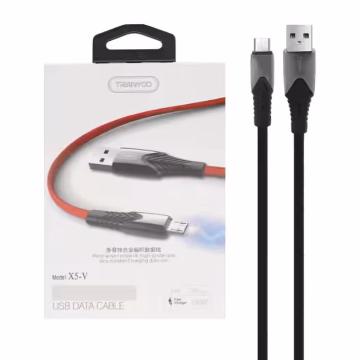 کابل تبدیل فست اندروید ترانیو مدل X5-V طول 1 متر