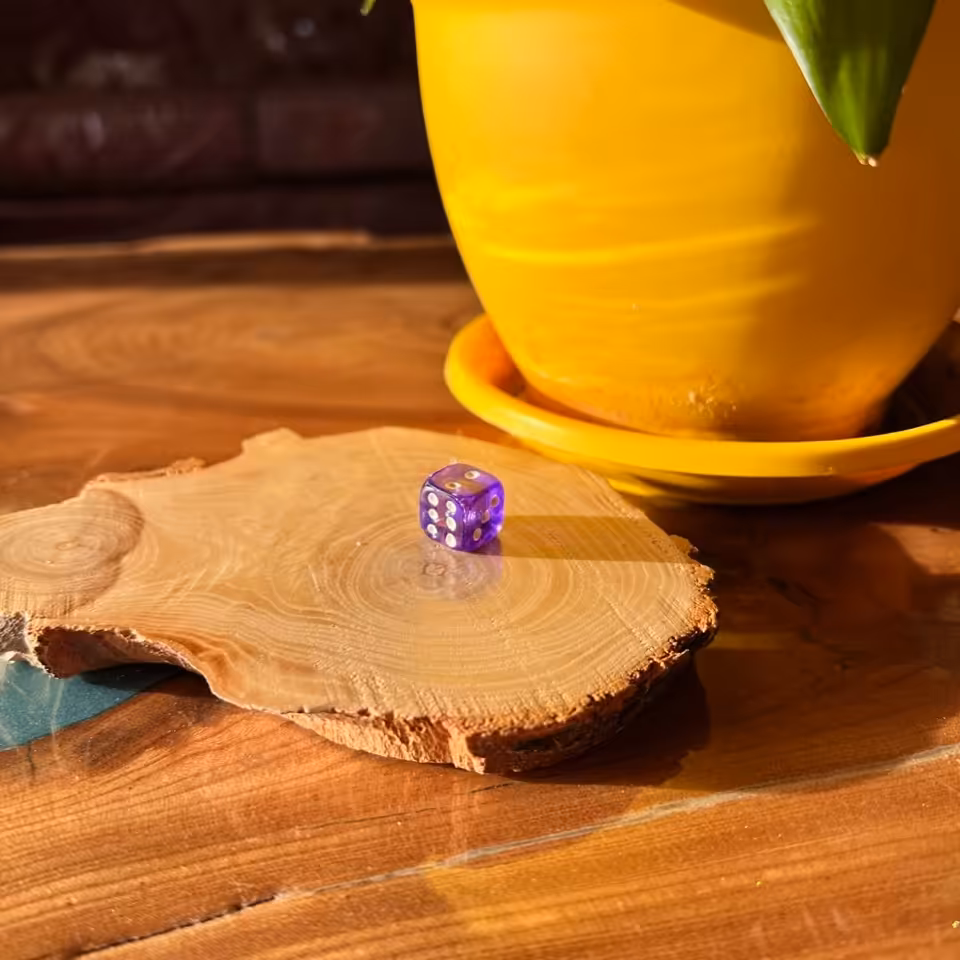 تاس شیشه ای رنگی 10 میل کد 2