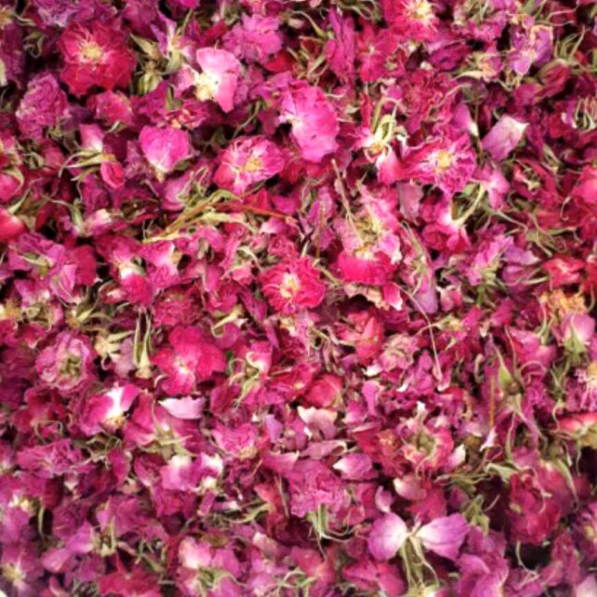 گل محمدی خوش رنگ درجه 1(عطر عالی و کاملا طبیعی)