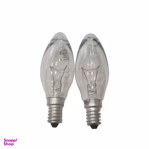 لامپ رشته‌ ای 60 وات پارس شهاب مدل simple پایه E14 بسته 2 عددی