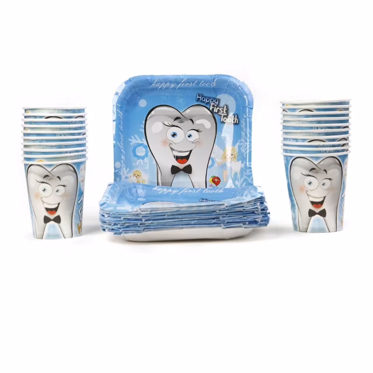 مجموعه 70 عددی تم تولد مدل دندون پسر کد 70