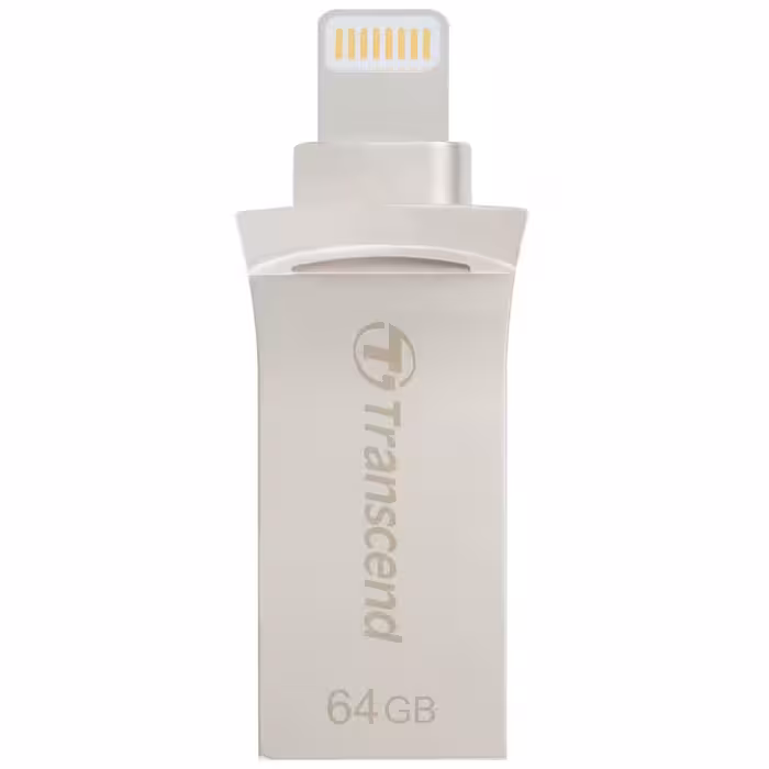 فلش مموری ترنسند مدل جت درایو گو 500 با ظرفیت 64 گیگابایت