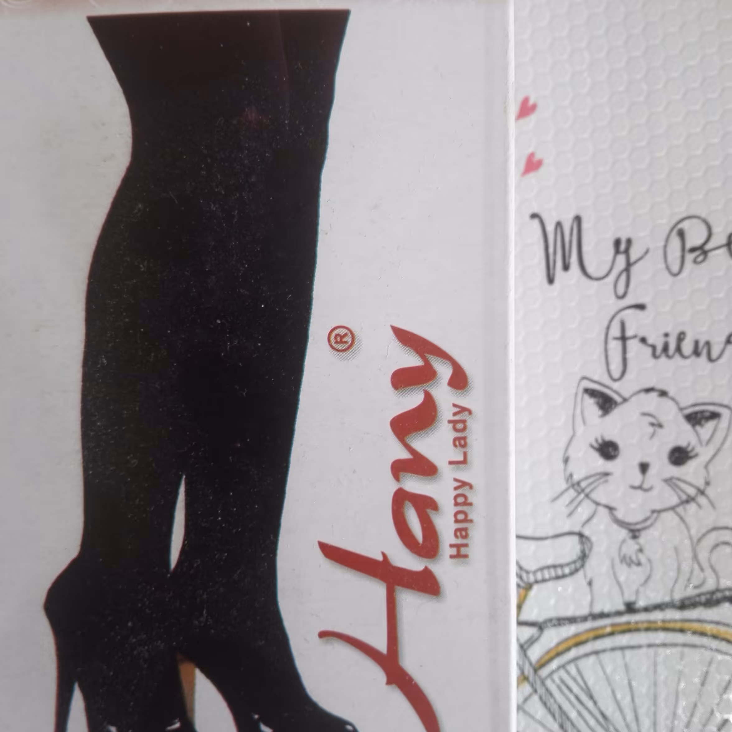 جوراب بلند مشکی  کفه دار  نخ 70