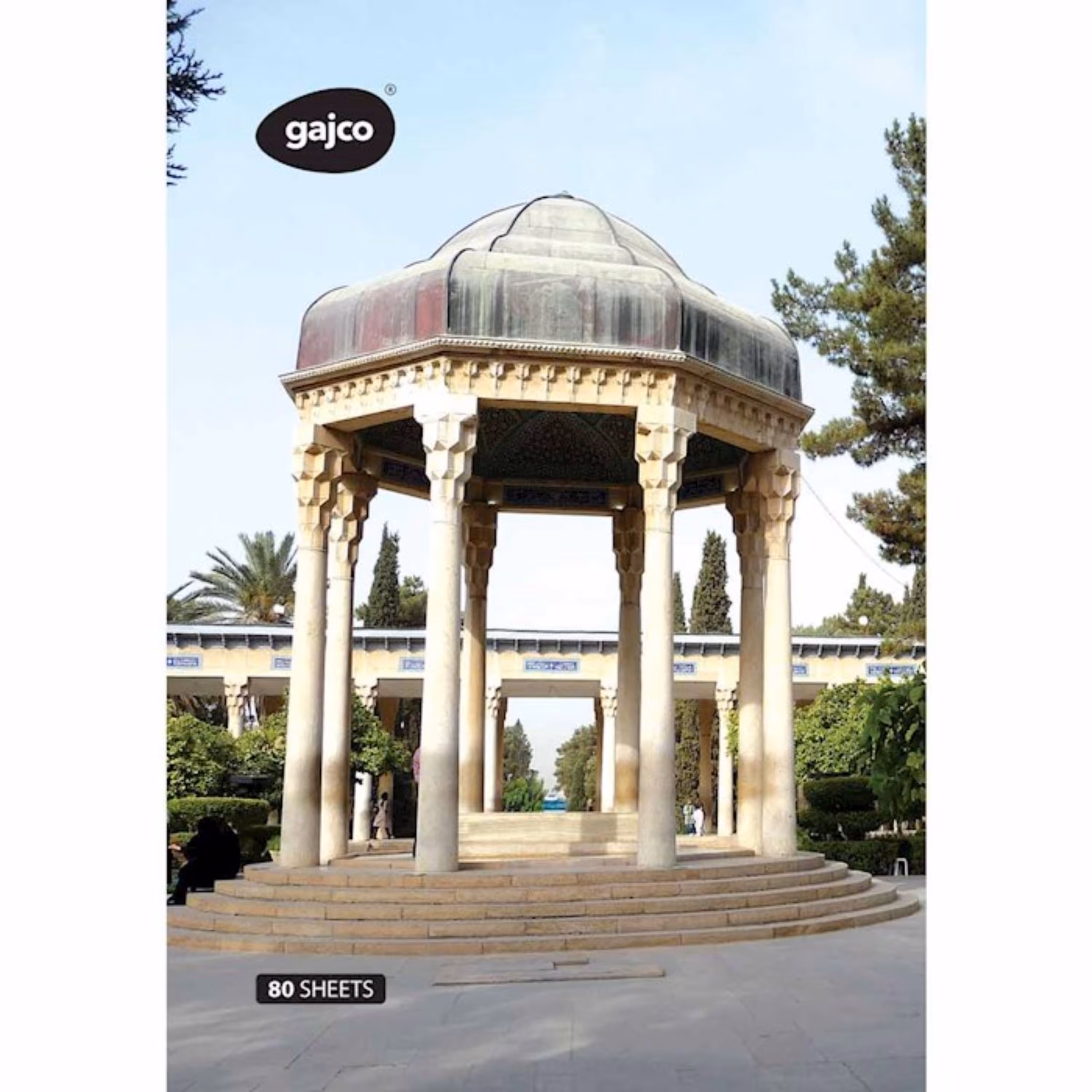 دفتر شکلاتی 80 برگ گاجکو طرح حافظیه زیر قیمت مرجع