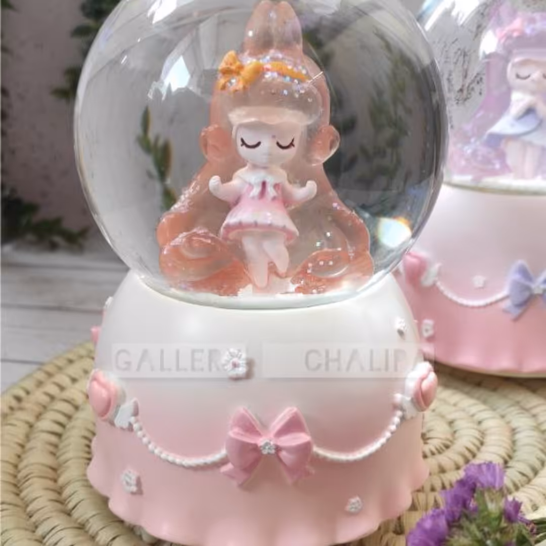 گوی  متوسط چراغدار و موزیکال دختر