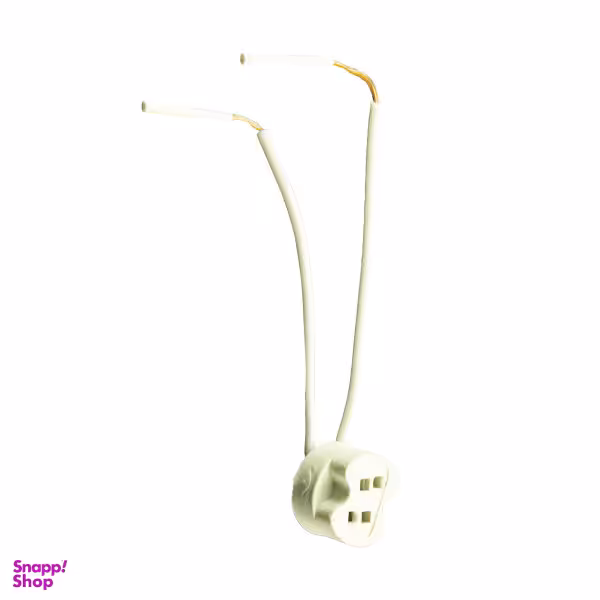 سوکت لامپ هالوژن پایه GU5.3 کد 01 بسته 5عددی