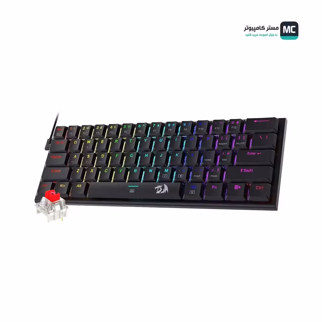 قیمت و خرید کیبورد مکانیکال ردراگون Anivia PRO K614 RGB