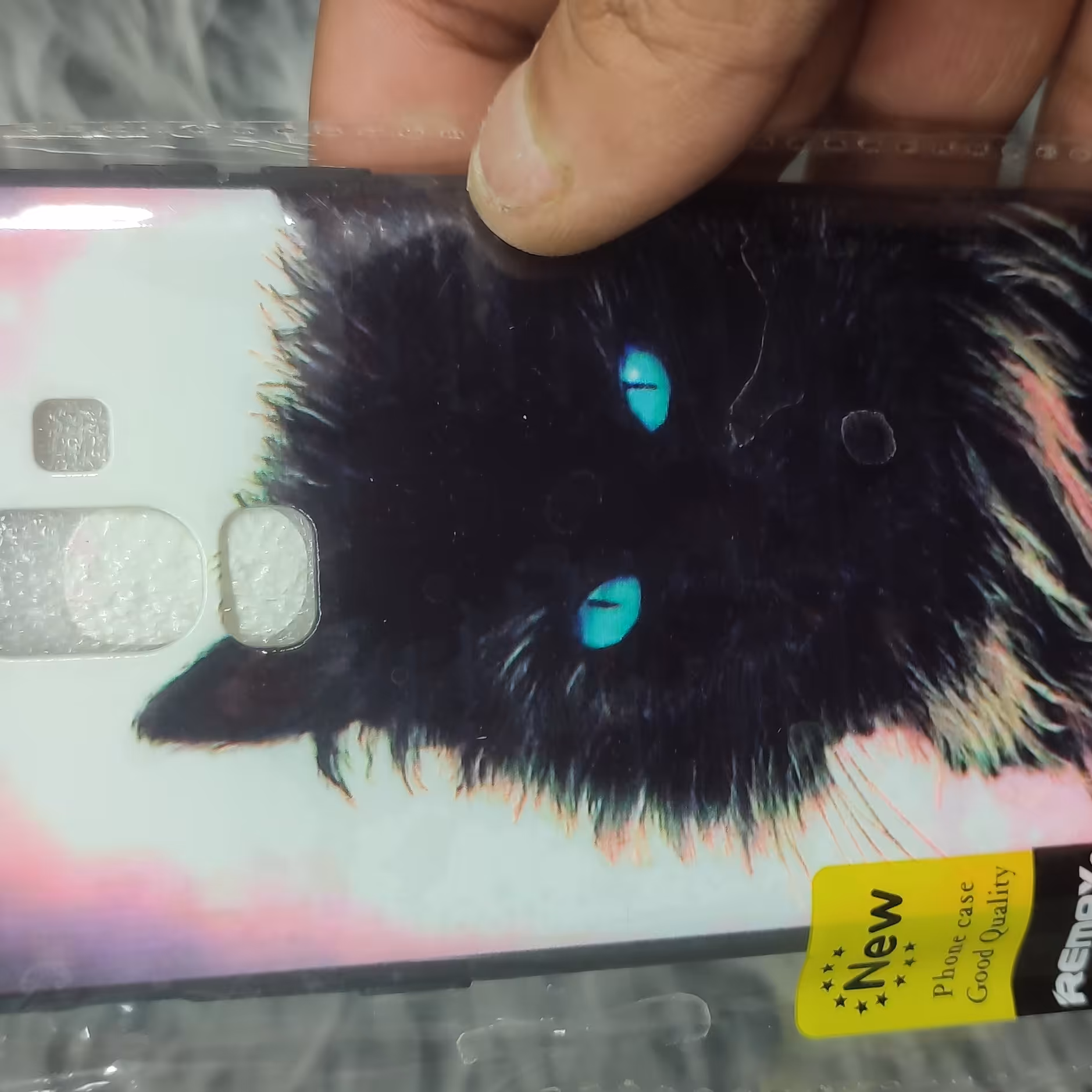 گارد طرحدار گربه  SAMSUNG A6 PLUS J8