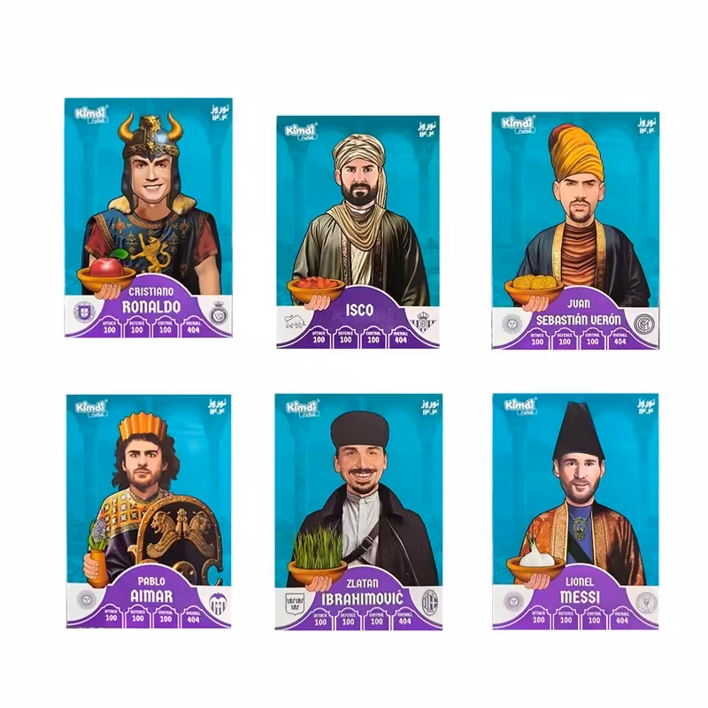 اسباب بازی زینتی کیمدی مدل نوروزی مجموعه 6 عددی