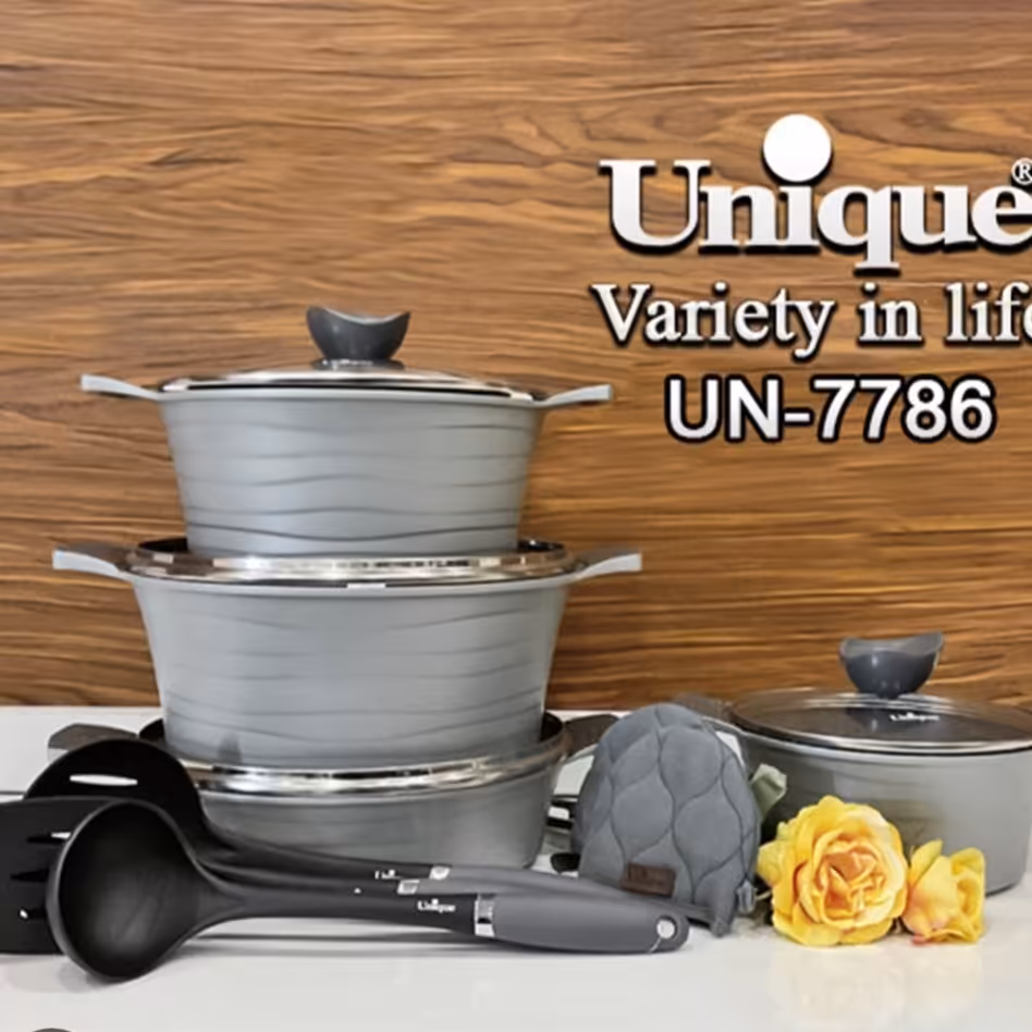 سرویس قابلمه 11 پارچه فیلی لاین7786 یونیک