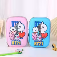 جامدادی کتابی سه بعدی بزرگ طرح بی تی اس