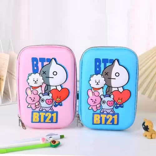 جامدادی کتابی سه بعدی بزرگ طرح بی تی اس