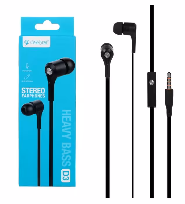 هندزفری سیمی سلبریت مدل D3