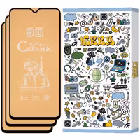 گلس سرامیکی مات مناسب برای گوشی موبایل سامسونگ Galaxy M31 Prime پک 3 عددی