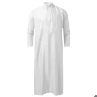 دشداشه تابستانی مردانه تترون بروجرد سفارشی (دارای رنگبندی متنوع)