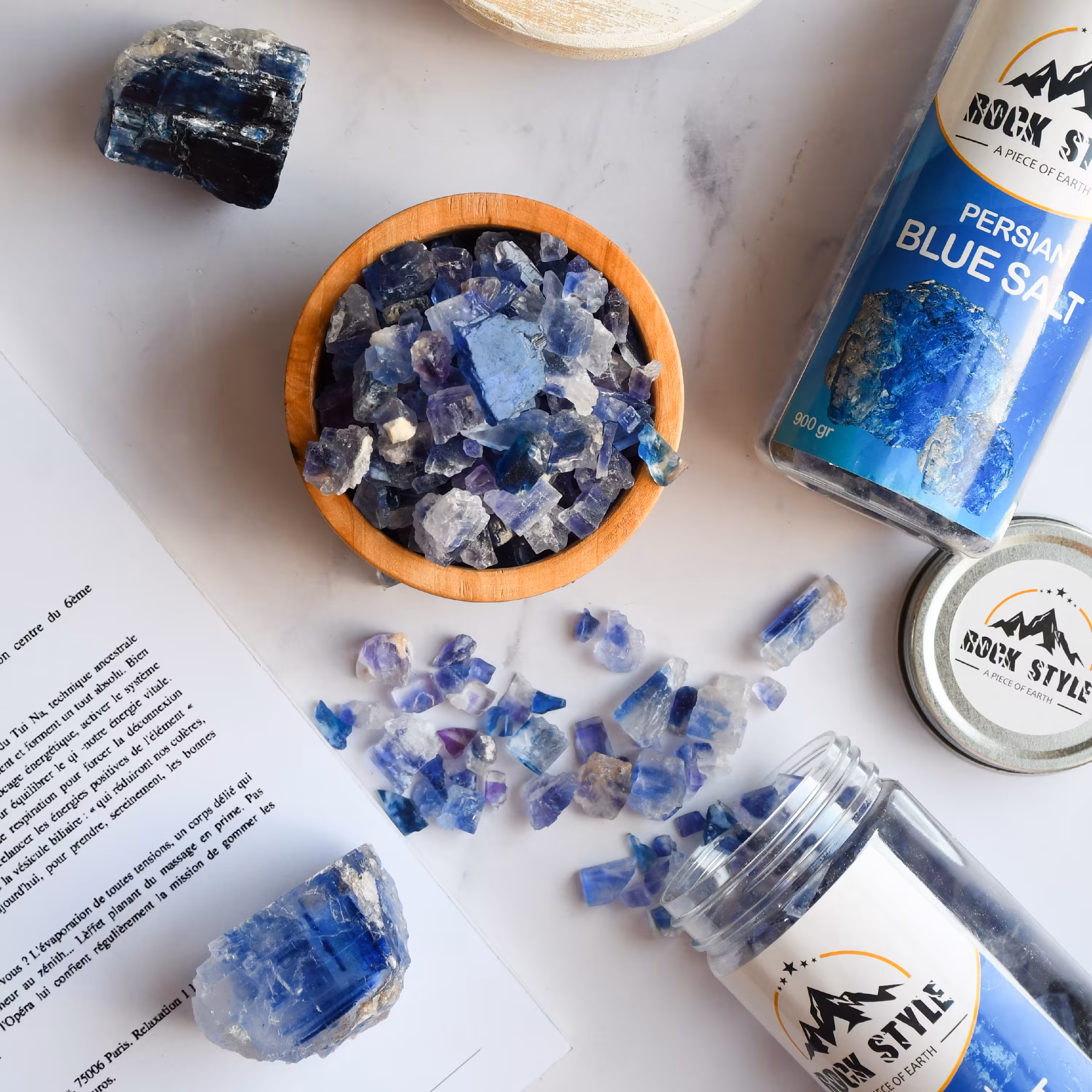 نمک آبی کریستال گرمسار  درجه یک   1 کیلوگر م 