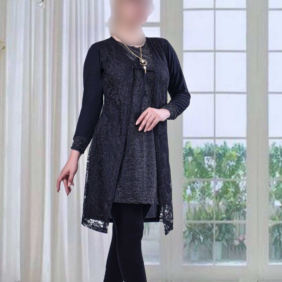 تونیک مجلسی عسل مدل دوتیکه به هم چسبیده
مشکی ویژه محرم
فری سایز از 38 تا 46
قد حدودا 100