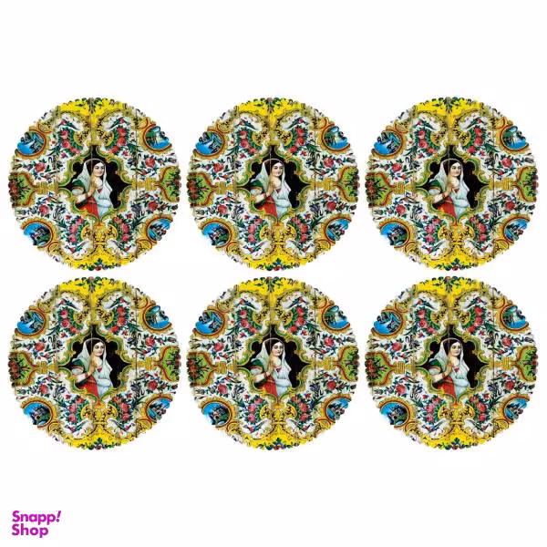 زیر بشقابی کد U2-42020 ست 6 عددی