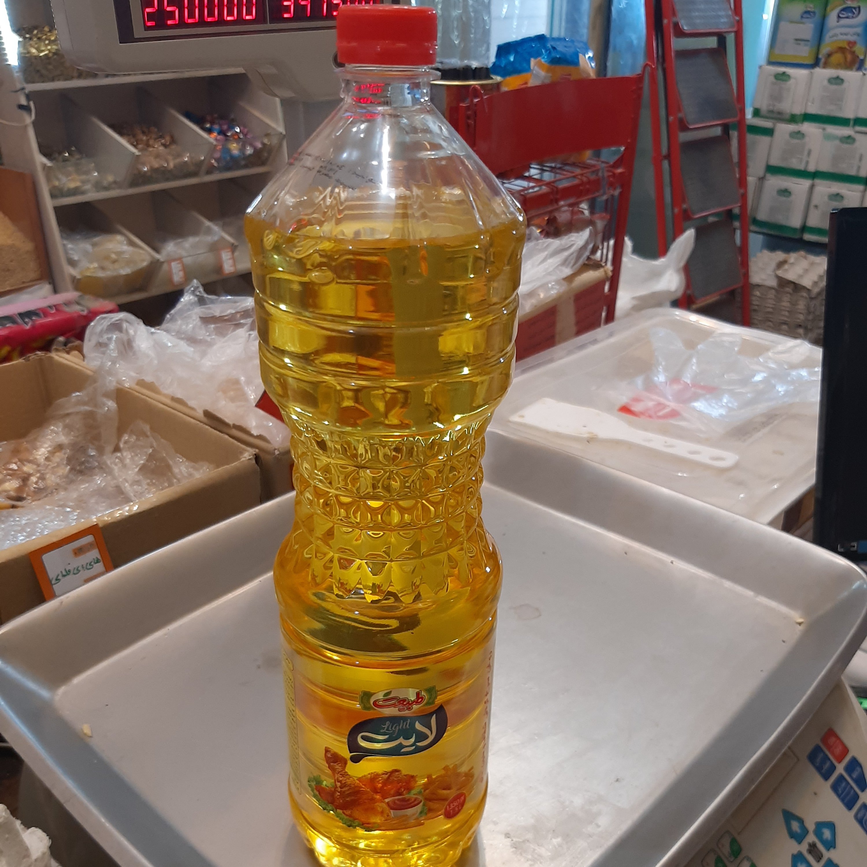 روغن طبیعت سرخ کردنی لیتر بدون پالم