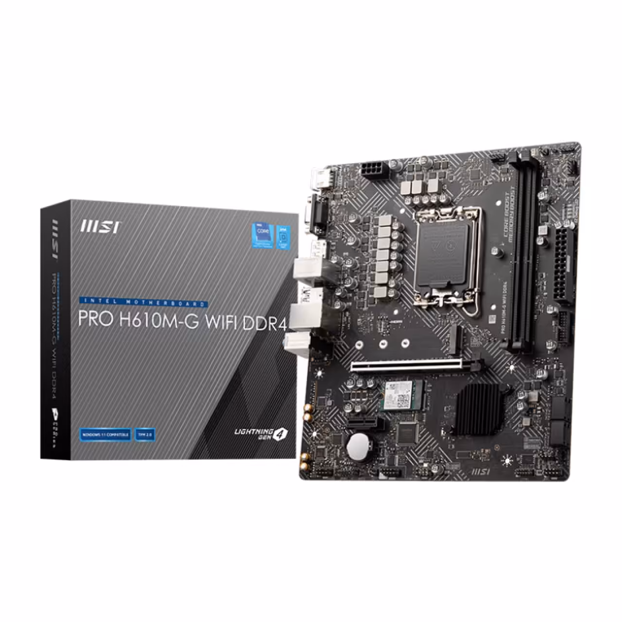 مادربرد ام اس آی مدل PRO H610M-S WIFI DDR4