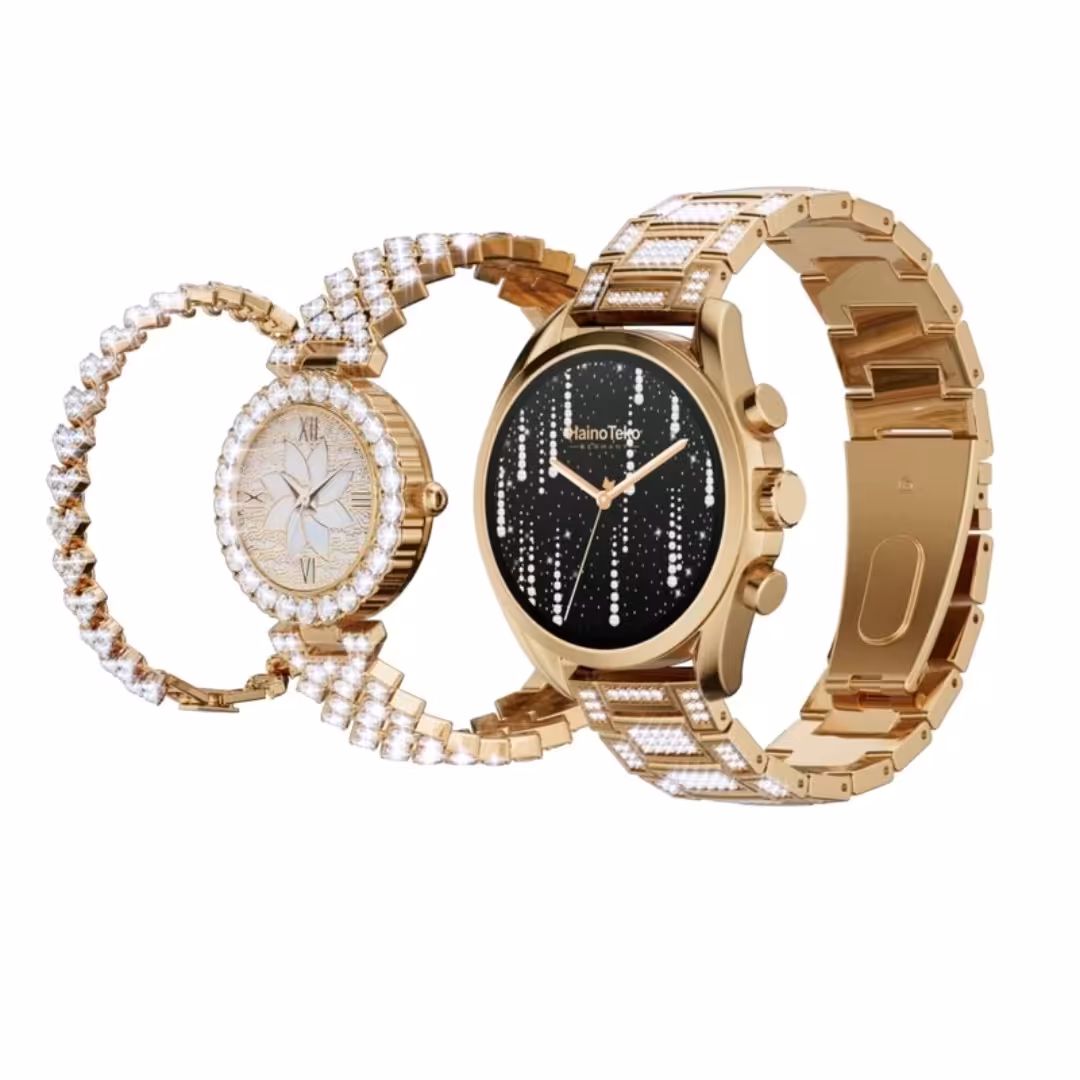 ساعت زنانه ساعت و دست بند RW17 برند آلمان