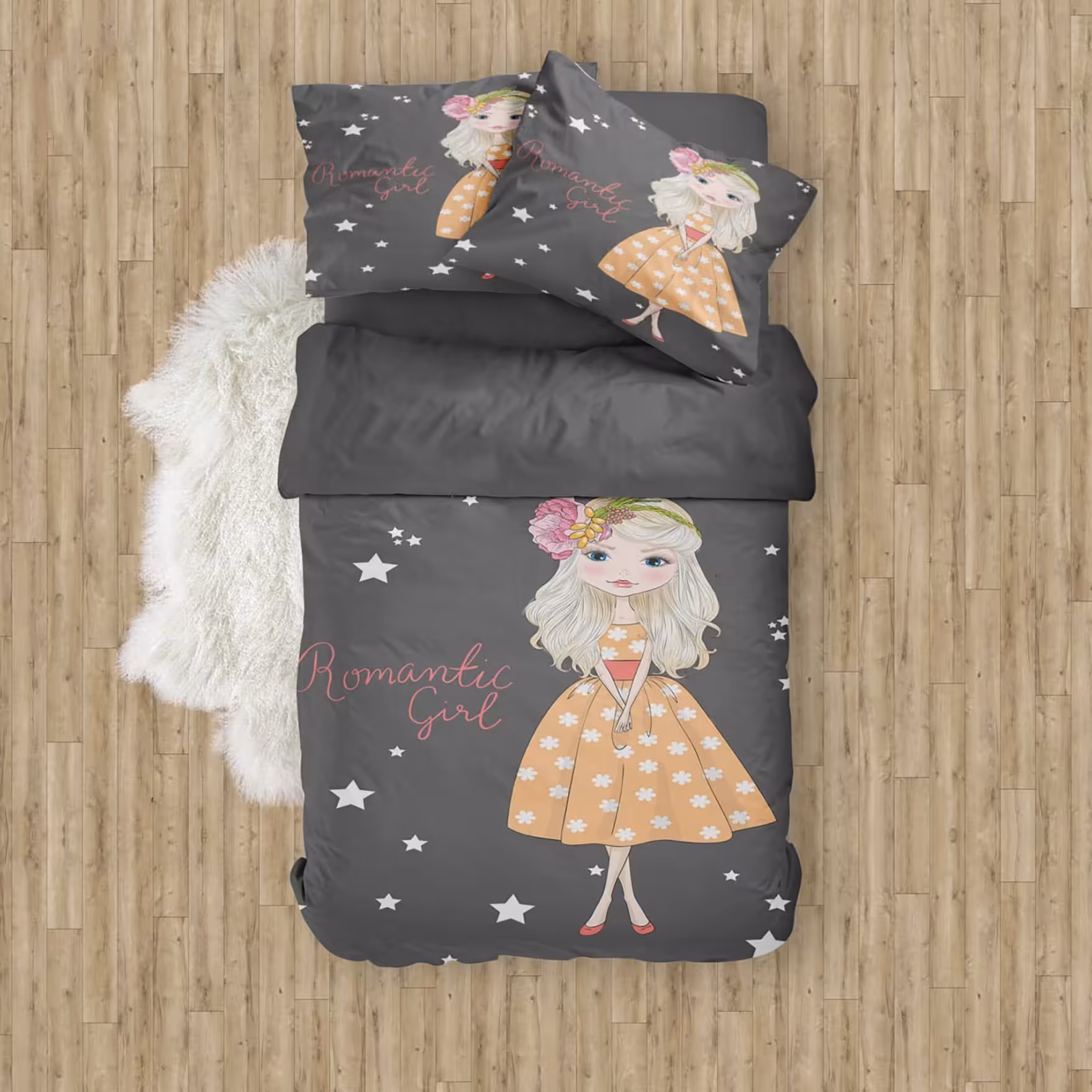 سرویس خواب کد C094 یکنفره 4 تیکه میکرو(چاپ دیجیتال)