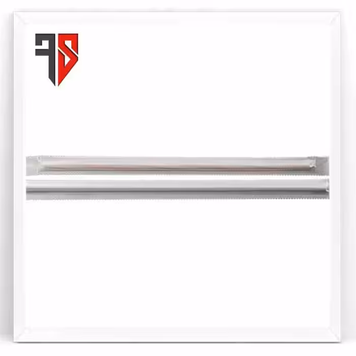 نی نوشیدنی مکدونالدی تک سلفون مشکی - مرکز فروش ملزومات کافه رستوران فرزان