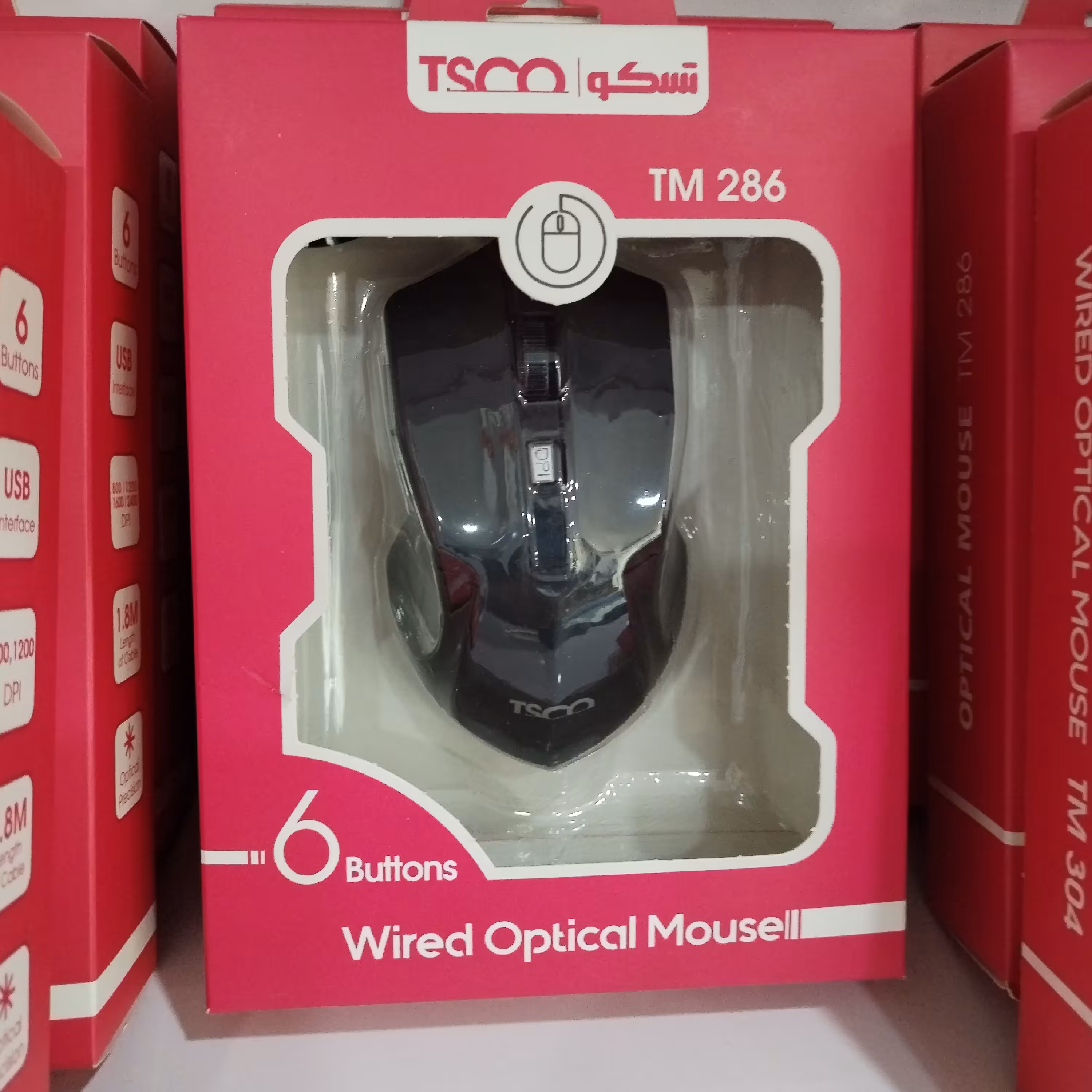 موس تسکو سیم دار مدل 286