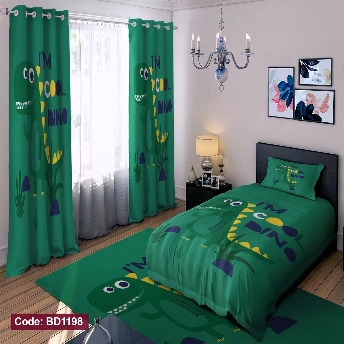 روتختی طرح دایناسور سه بعدی