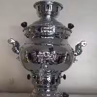 سماور 6 لیتری ساده برند شبنم 