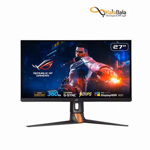 مانیتور گیمینگ ASUS ROG Swift PG27AQN | نمایشگر 360 هرتز ایسوس