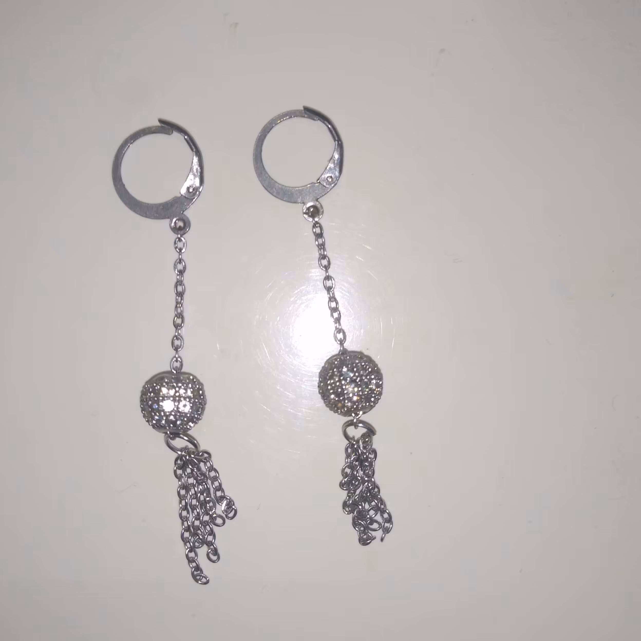 گوشواره آویز توپکی 