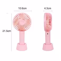 پنکه شارژی دستی و رو میزی 3 حالته سرعت باد