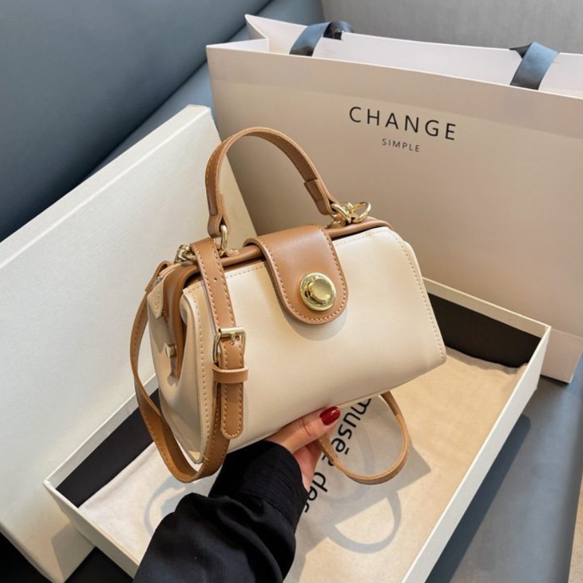 کیف صندوقی دوشی زنانه وارداتی کد 53