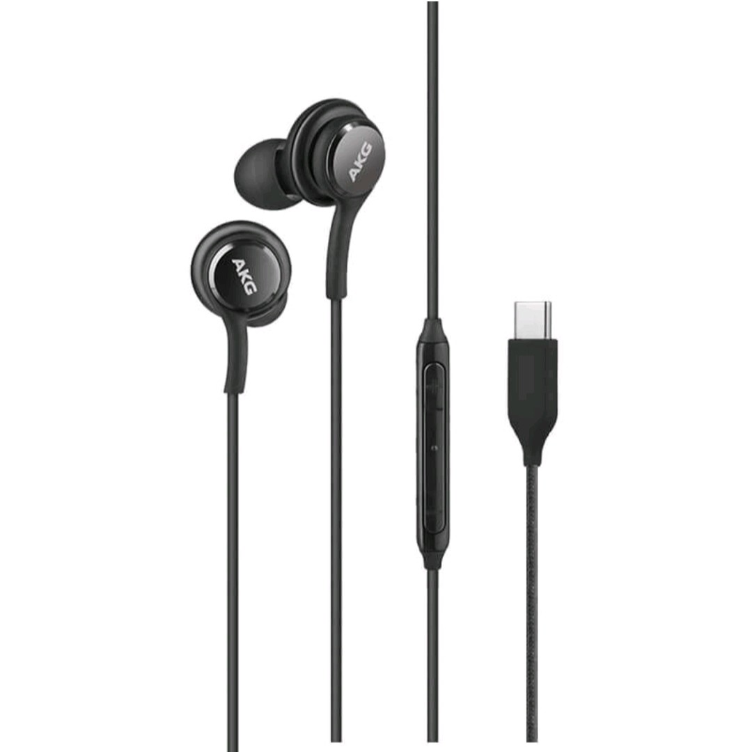 هندزفری تایپ سی سامسونگ AKG SAMSONG TYPE-C EARPHONES در دو رنگ سفید و مشکی