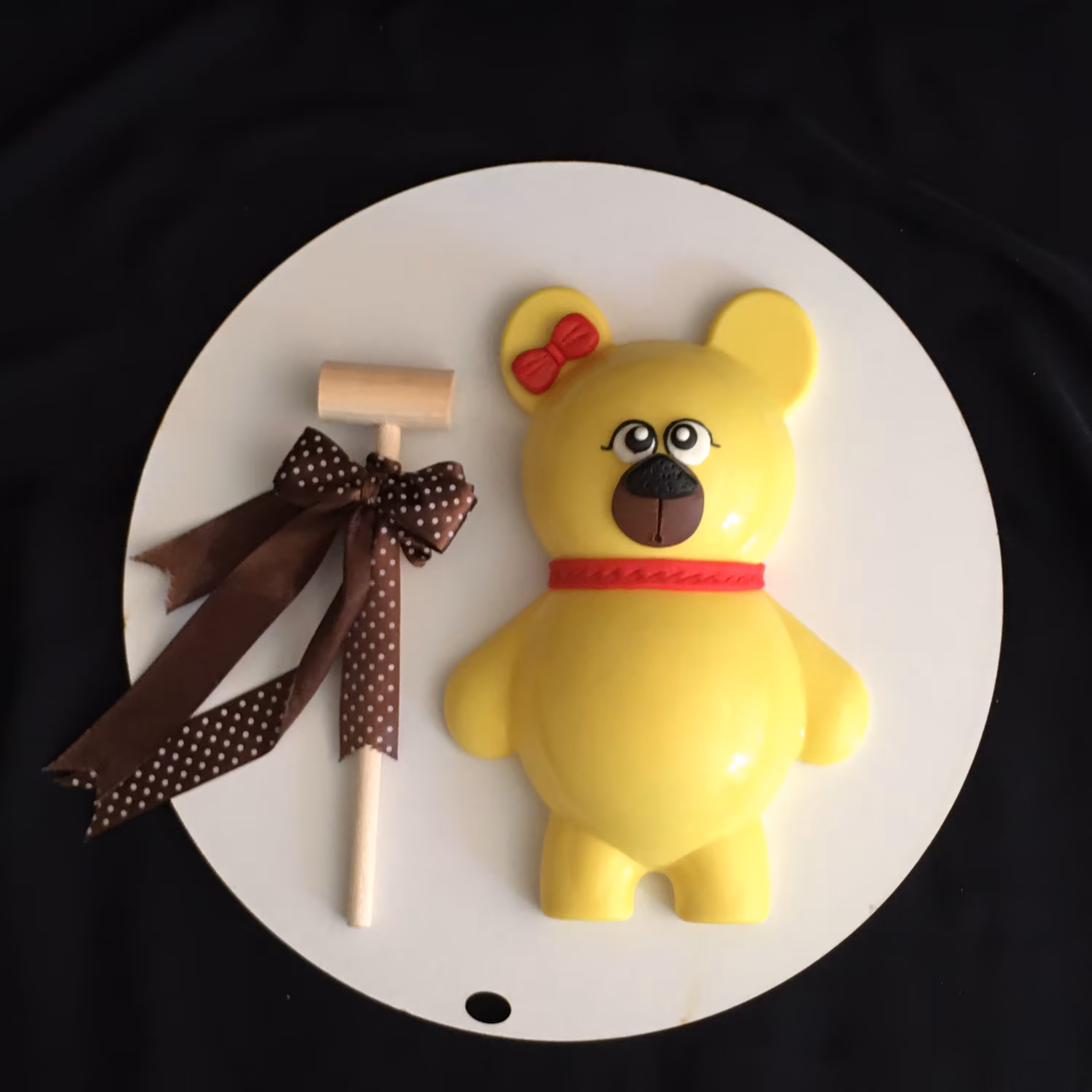 خرس شکلاتی سورپرایز با چکش