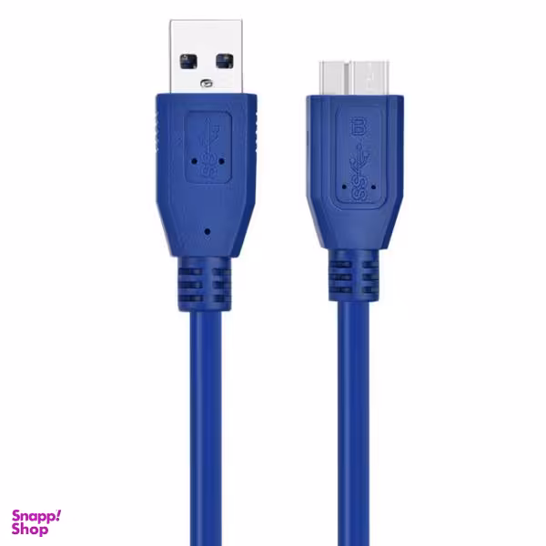 کابل تبدیل usb3.0 به micro-B مدل AM/HDD طول 30 سانتی متر