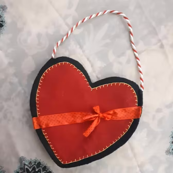 جعبه کادو قلبی