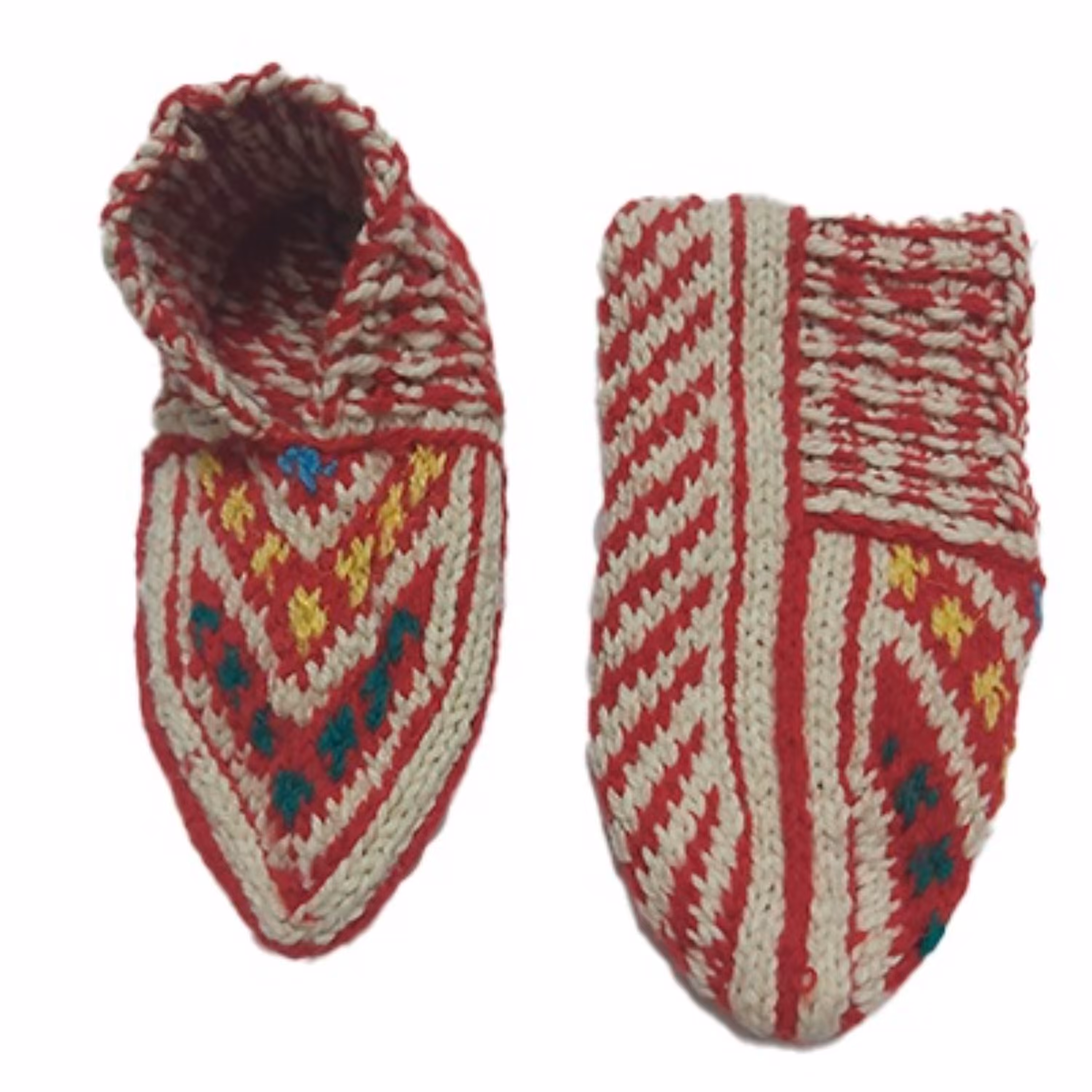 جوراب مدل طرح کاج کد 00032 بسته 2 عددی