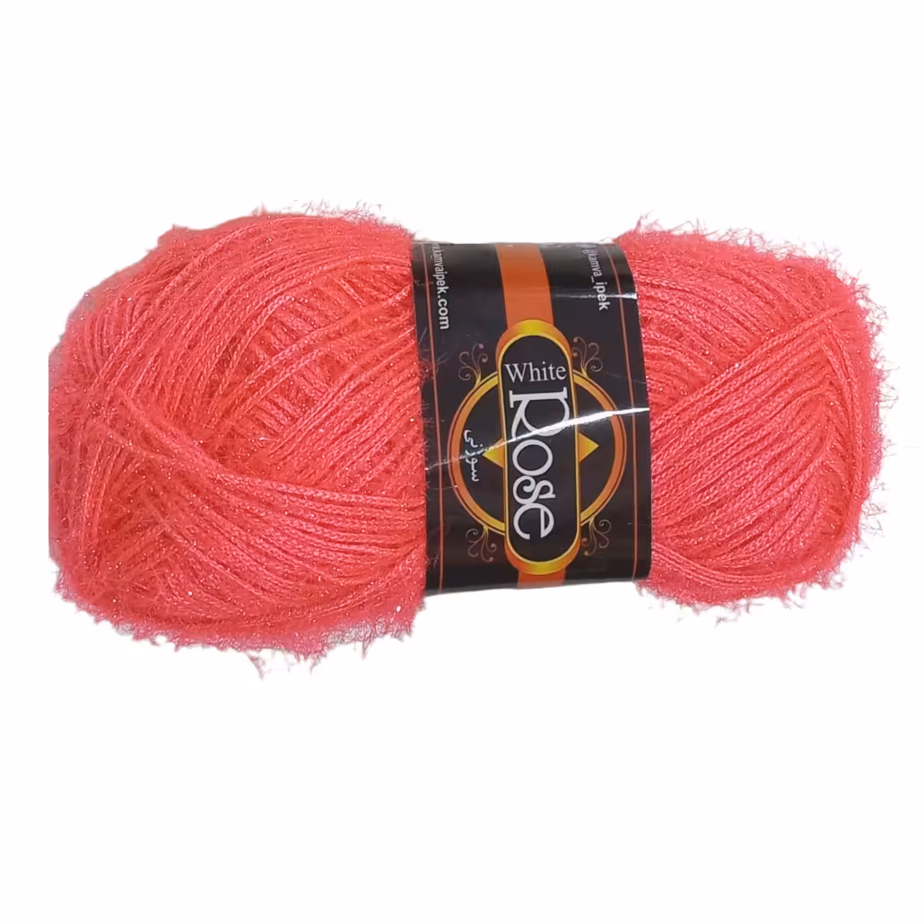 کاموا سوزنی گلبهی پررنگ